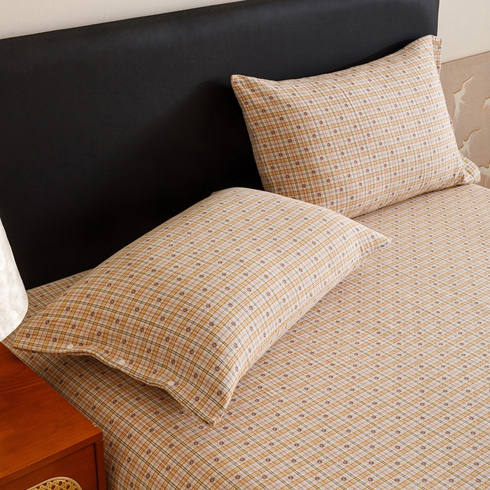 91家纺网 家纺一手货源 找家纺 悦然毛巾被 2025新款全棉三层色织水洗纱布毛巾被盖毯-清新雅致 清新雅致黄