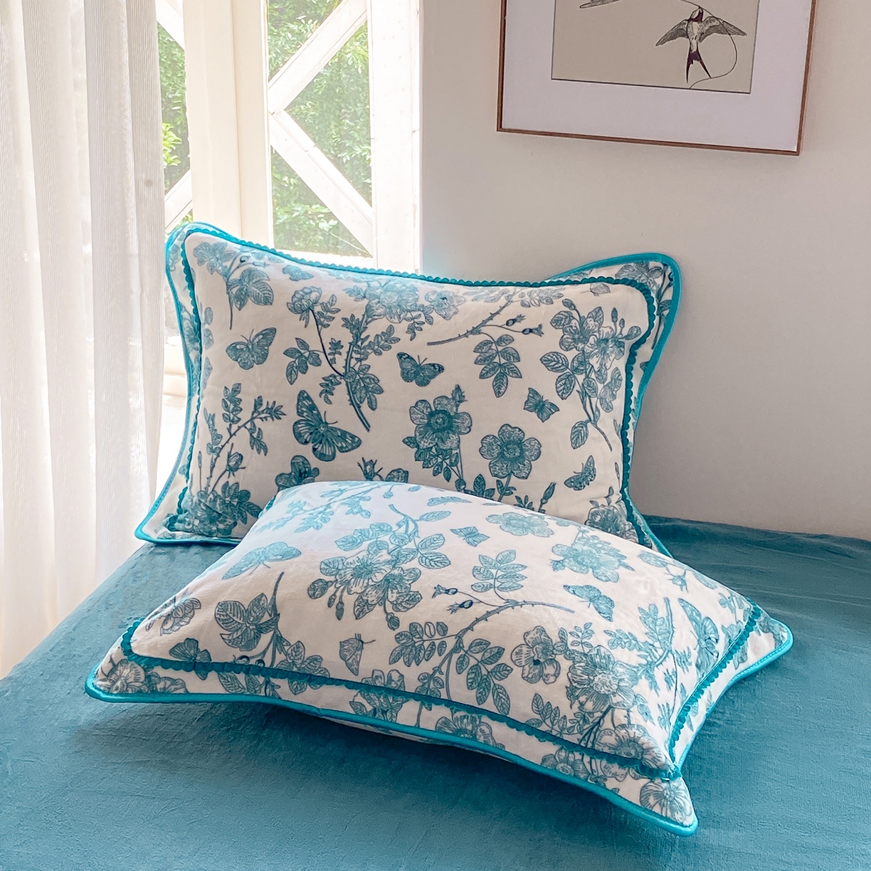 91家纺网 家纺一手货源 找家纺 （总）悦织湾家纺 2025新款牛奶绒印花四件套