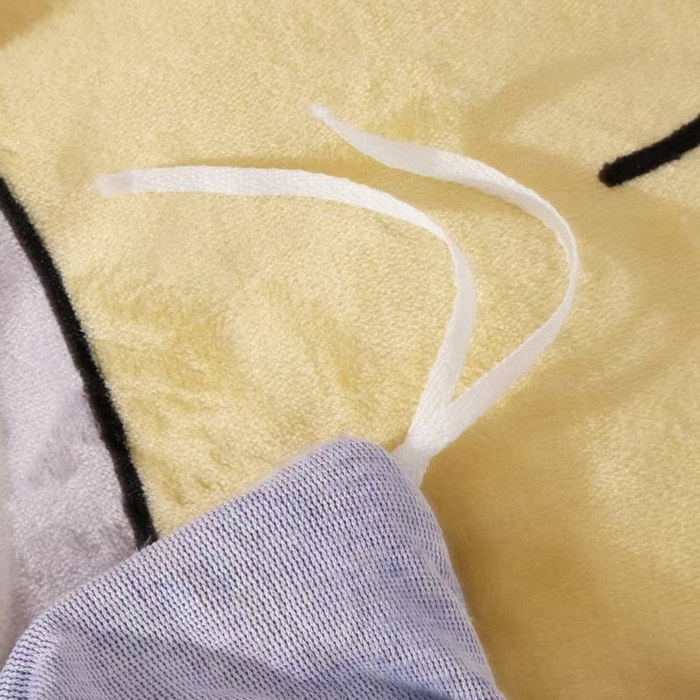 91家纺网 家纺一手货源 找家纺 宝薇 2025新款双面牛奶绒大版卡通印花四件套 晚安