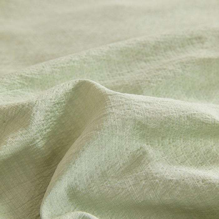 91家纺网 家纺一手货源 找家纺  鼎丰家纺 2025新款法式浪漫花边皱皱纱床盖四件套 蔷薇-清洗绿