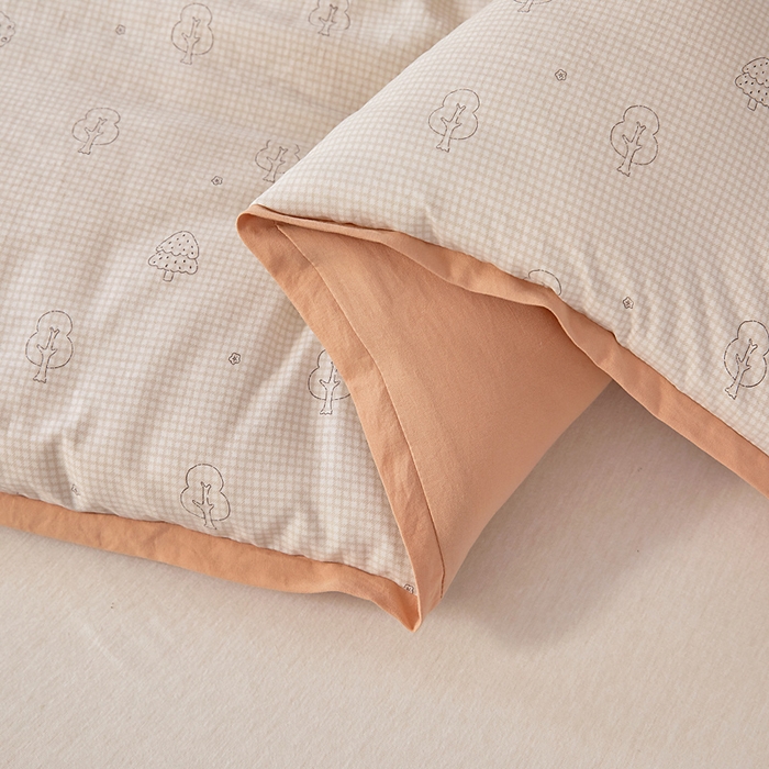 91家纺网 家纺一手货源 找家纺 亿莱鑫 2025新款水洗贝贝棉养肤被子被芯春秋被冬被 小森林