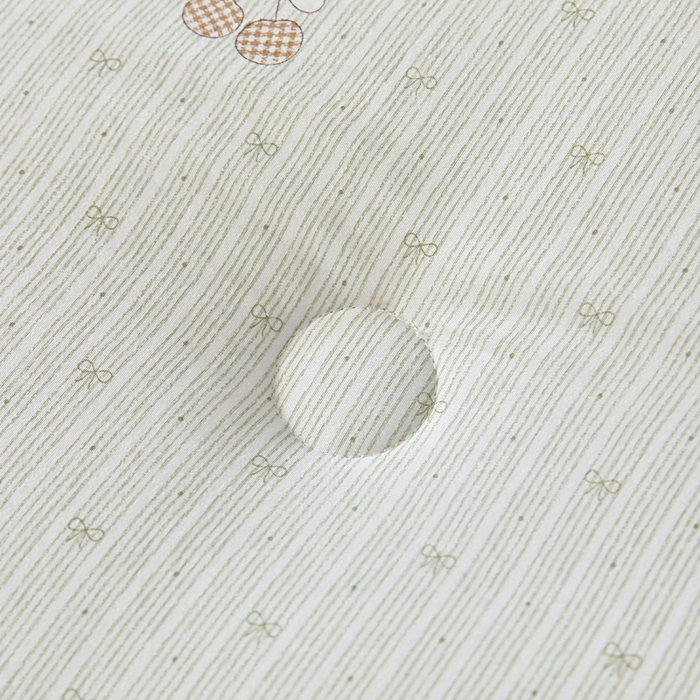 91家纺网 家纺一手货源 找家纺 亿莱鑫 2025新款水洗贝贝棉养肤被子被芯春秋被冬被 樱桃蝴蝶结