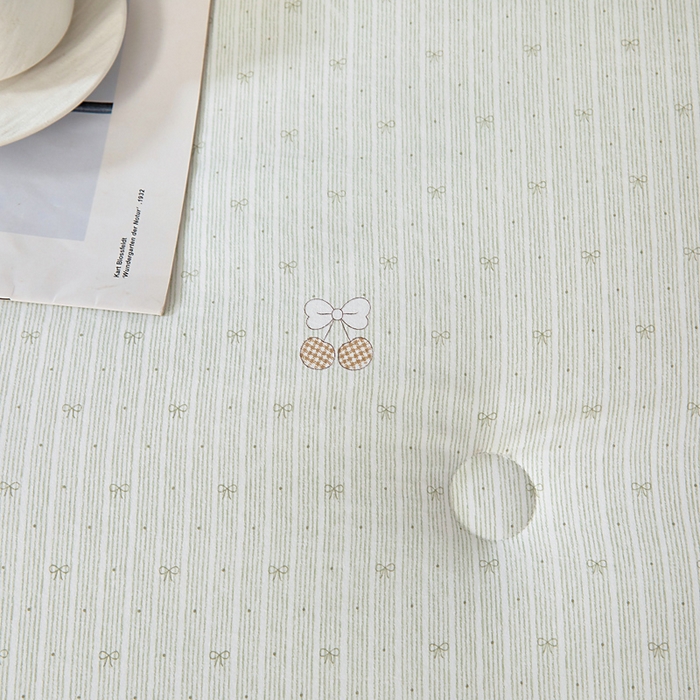 91家纺网 家纺一手货源 找家纺 亿莱鑫 2025新款水洗贝贝棉养肤被子被芯春秋被冬被 樱桃蝴蝶结