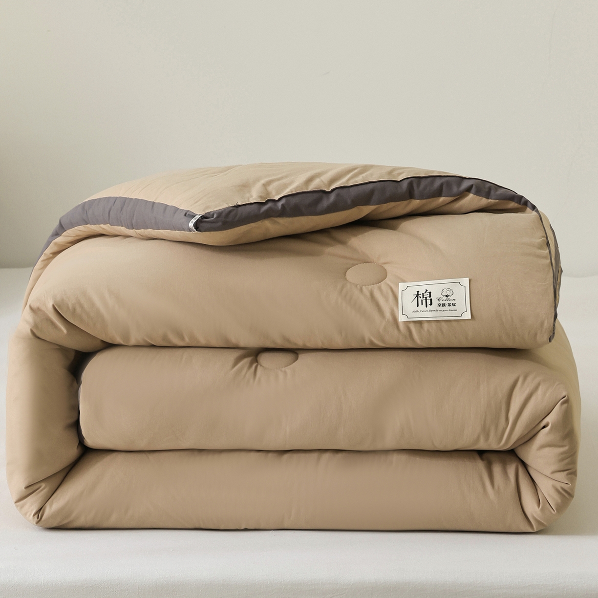 91家纺网 家纺一手货源 找家纺 雯雨家纺 2025新款100%里外全棉纯棉新疆棉花被冬被被子被芯 全棉棉花被-魅力驼