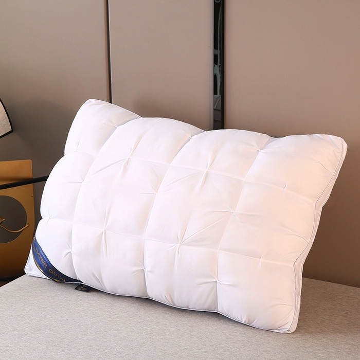 91家纺网 家纺一手货源 找家纺 （总）金牛枕芯 2025新款希尔顿星级酒店扭花枕头成人单边48×74枕头枕芯