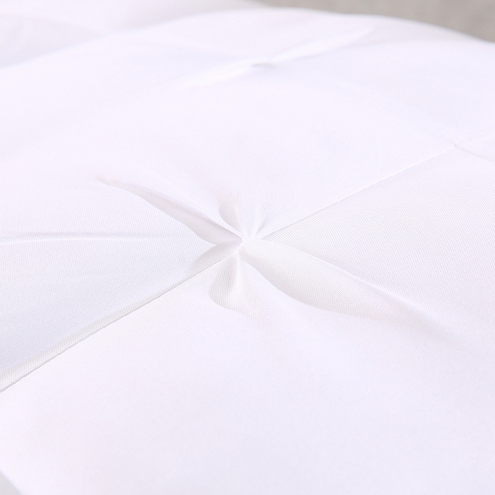 91家纺网 家纺一手货源 找家纺 金牛枕芯 2025新款希尔顿星级酒店扭花枕头成人单边48×74枕头枕芯 星级酒店枕-白色