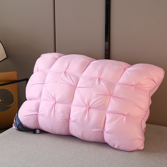 91家纺网 家纺一手货源 找家纺 （总）金牛枕芯 2025新款希尔顿星级酒店扭花枕头成人单边48×74枕头枕芯