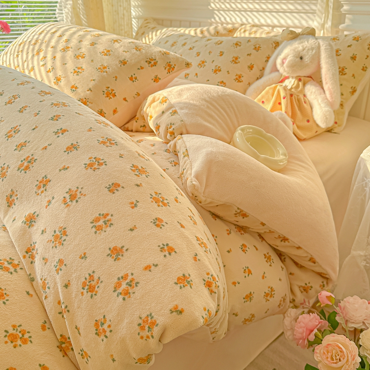 91家纺网 家纺一手货源 找家纺 （总）韩巢家纺 2025款秋冬季上下铺牛奶绒床垫床护垫学生床褥子宿舍寝室床褥铺底