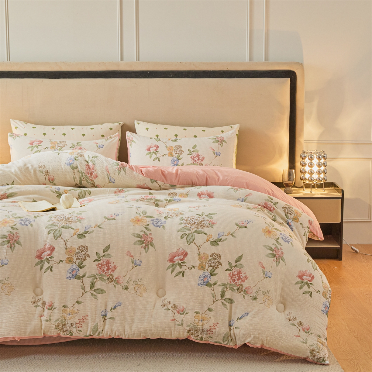 91家纺网 家纺一手货源 找家纺 换种生活 2025新款A类泡泡棉冬被被子被芯 俏佳人