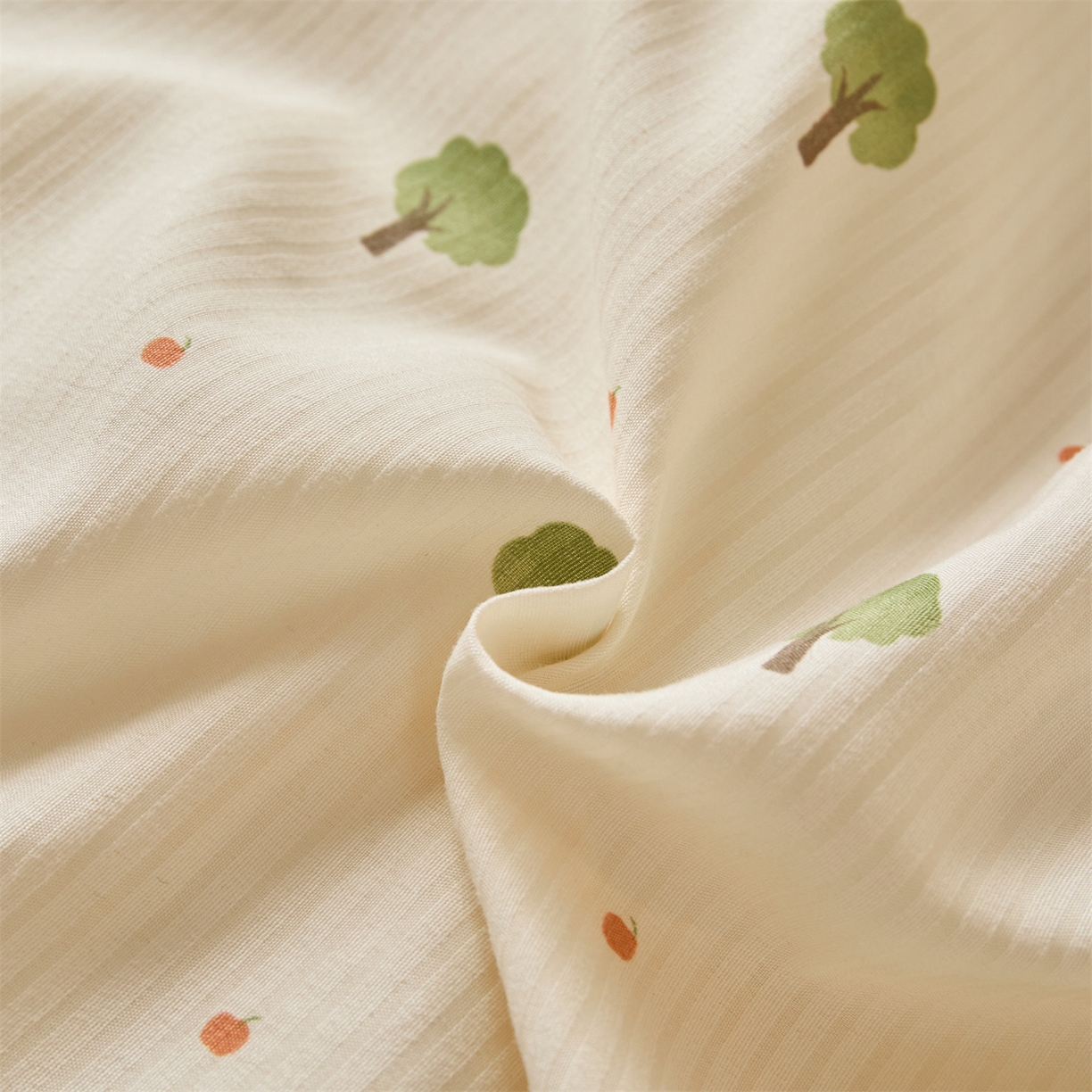 91家纺网 家纺一手货源 找家纺 换种生活 2025新款A类泡泡棉冬被被子被芯 森林绿