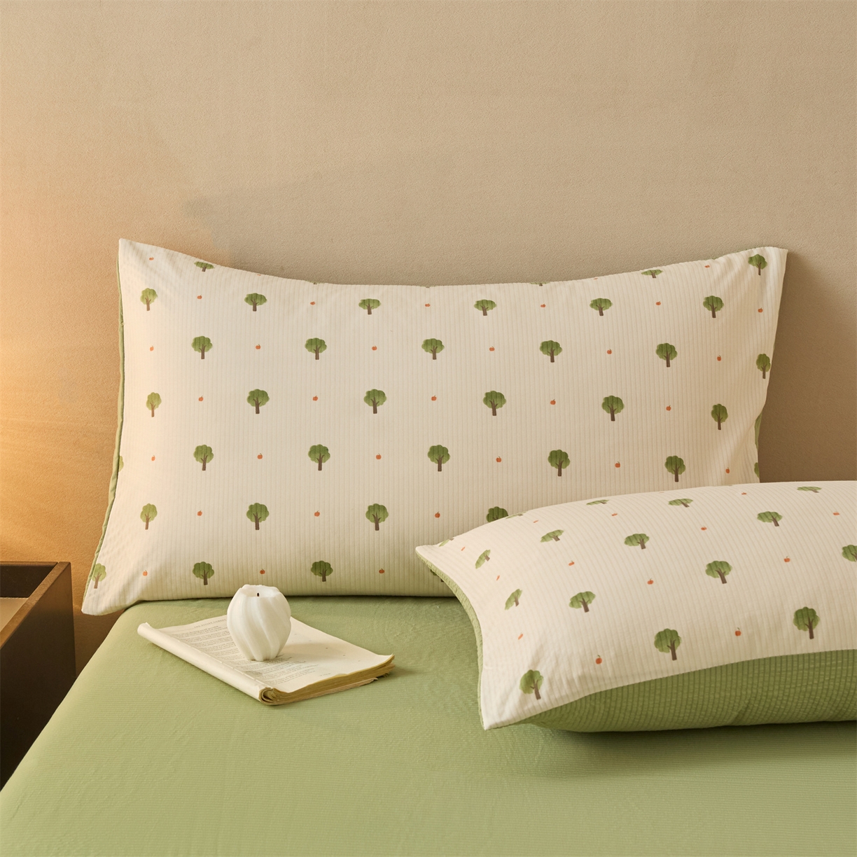 91家纺网 家纺一手货源 找家纺 换种生活 2025新款A类泡泡棉冬被被子被芯 森林绿