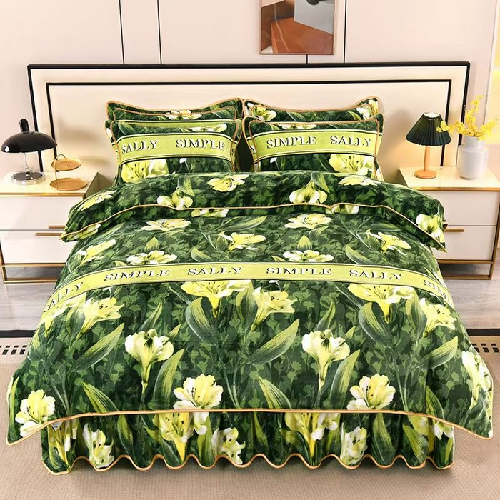 91家纺网 家纺一手货源 找家纺 （总）雨洋2025新款加厚保暖牛奶绒金貂婴儿绒单被套