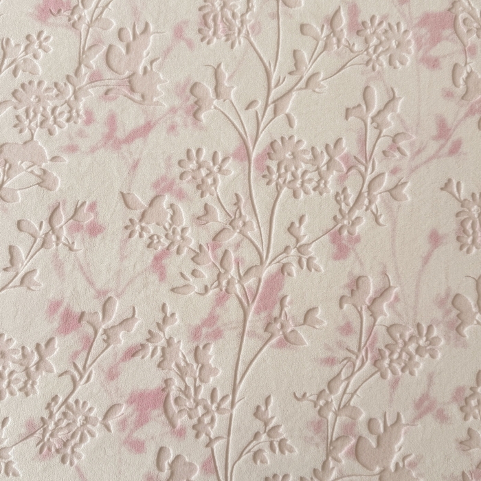 91家纺网 家纺一手货源 找家纺 LIFE.丽芙 2025秋冬新款A类牛奶绒230g立体雕花加厚单层床笠单件床垫子保护套罩子三件套 花朝梦-粉