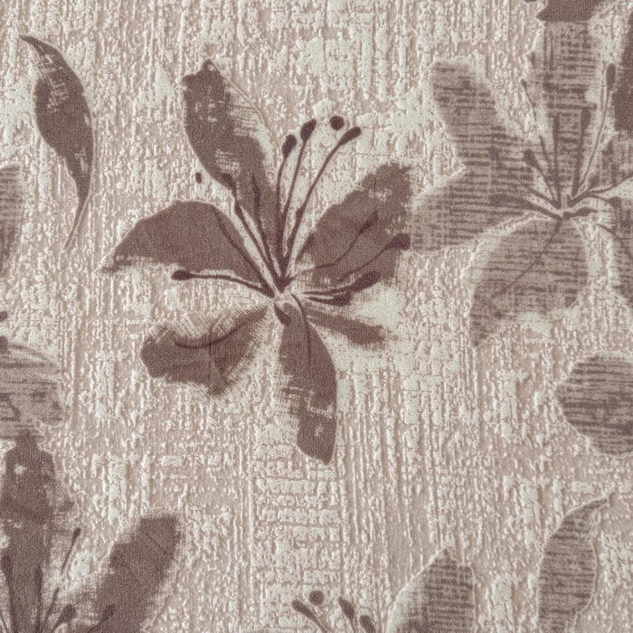 91家纺网 家纺一手货源 找家纺 LIFE.丽芙 2025秋冬新款A类牛奶绒230g立体雕花加厚单层床笠单件床垫子保护套罩子三件套 素花疏影-豆沙