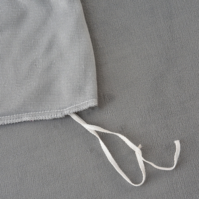 91家纺网 家纺一手货源 找家纺 牵依 2025新款高克重绣花牛奶绒四件套 可可熊-浅灰