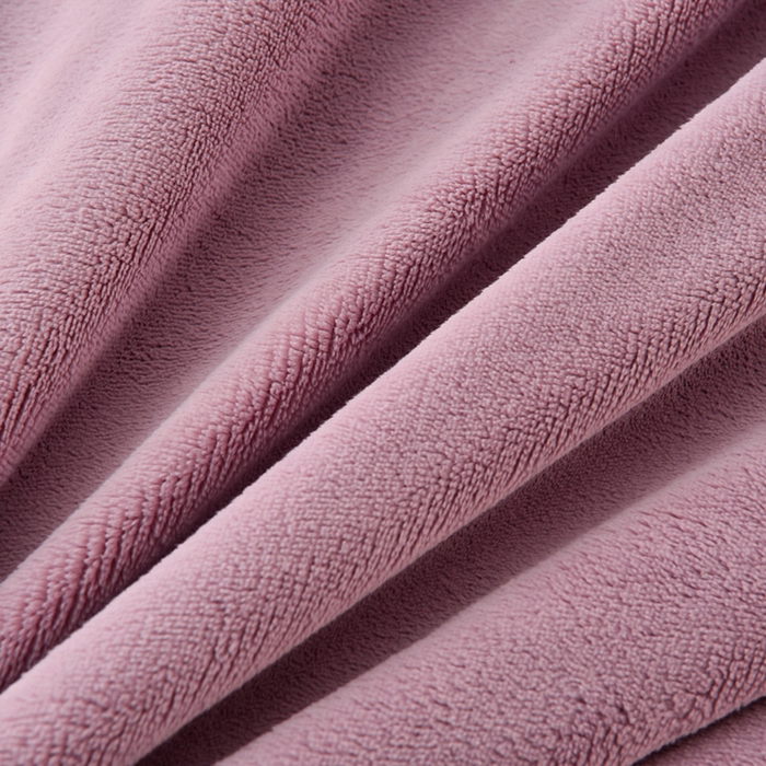 91家纺网 家纺一手货源 找家纺 牵依 2025新款高克重绣花牛奶绒四件套 苏姑娘-浅紫