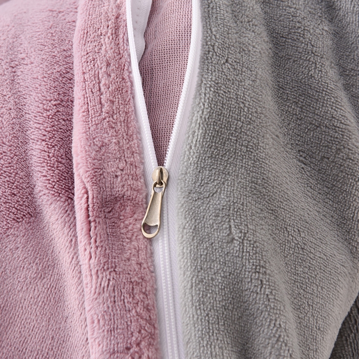 91家纺网 家纺一手货源 找家纺 牵依 2025新款高克重绣花牛奶绒四件套 苏姑娘-浅紫