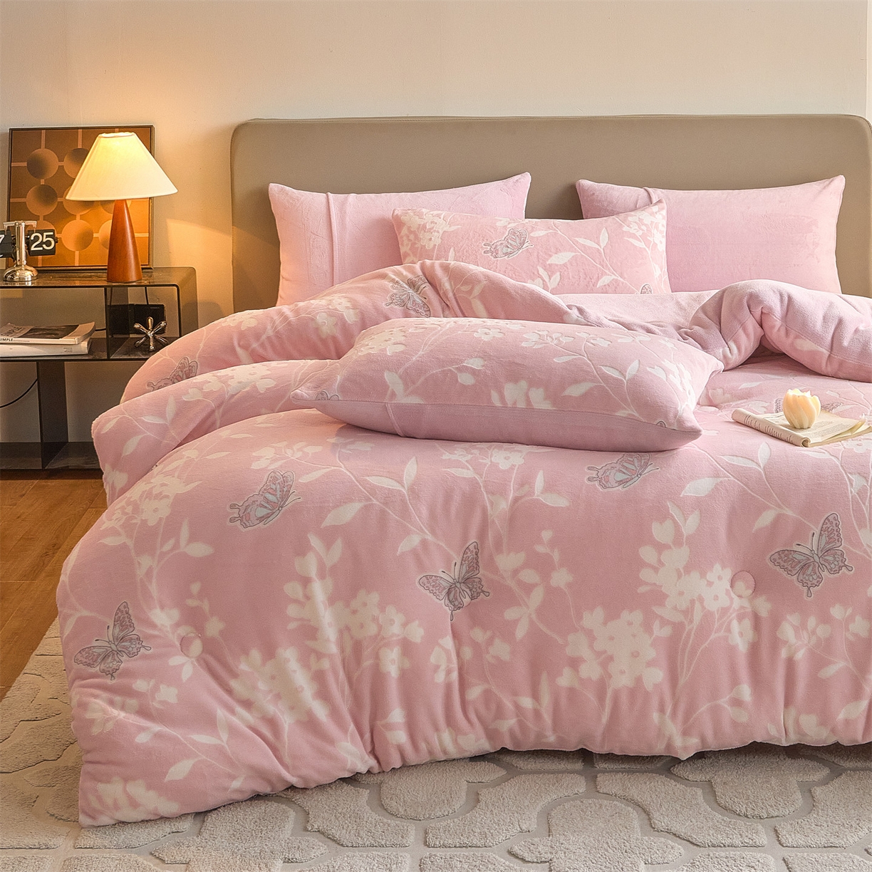 91家纺网 家纺一手货源 找家纺 （总）换种生活 2025新款A类立体雕花绒冬被被子被芯