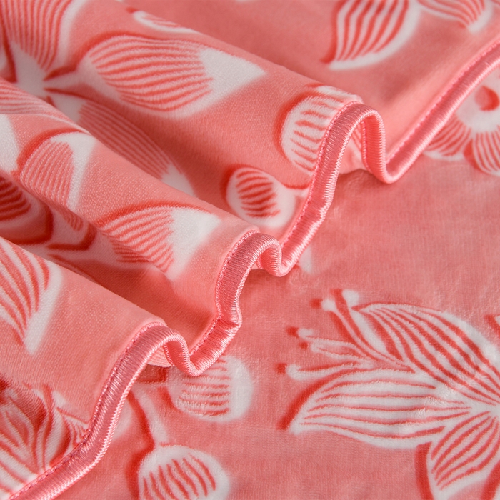 91家纺网 家纺一手货源 找家纺 （总）牵依 2025新款牛奶绒小包边印花四件套