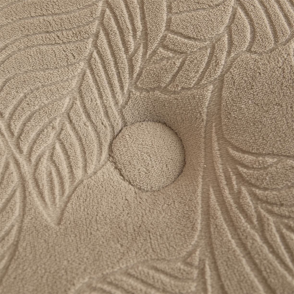 91家纺网 家纺一手货源 找家纺 换种生活 2025新款A类立体雕花绒冬被被子被芯 叶语-浅驼色