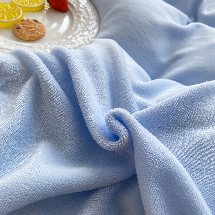 91家纺网 家纺一手货源 找家纺 （总）茉礼 2025新款A类加厚毛巾绣牛奶绒四件套毛巾绣四件套