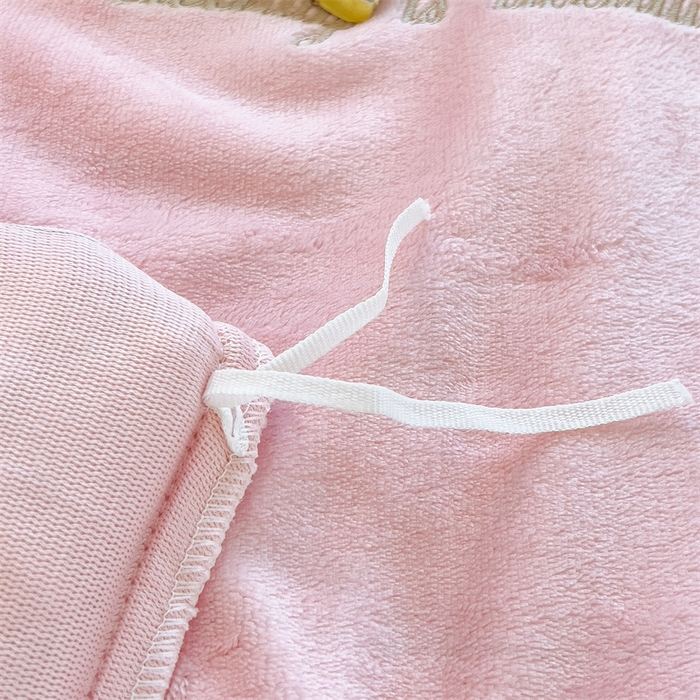 91家纺网 家纺一手货源 找家纺 曲之慕 2025新款韩版牛奶绒花朵贴布绣四件套 蝶舞-少女粉