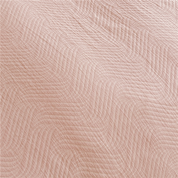 91家纺网 家纺一手货源 找家纺 琪格格纺织 2025新款全棉纯棉轻奢肌理感简约大提花加厚磨毛四件套 纳兰-粉玉