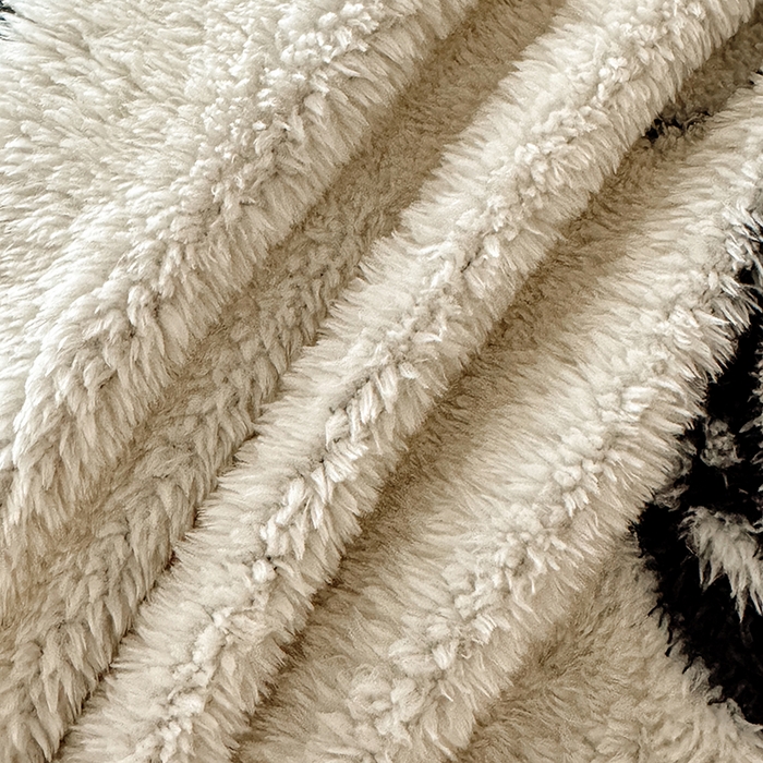 91家纺网 家纺一手货源 找家纺 七七家纺 2025新款牛奶绒微米绒毛绒保暖四件套-墨画系列 墨叶蝶叶