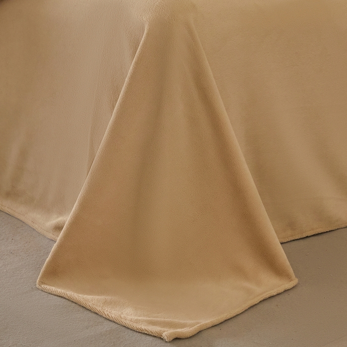 91家纺网 家纺一手货源 找家纺 （总）ONE TWO ONE 121 新品【牛奶绒刺绣四件套】2025毛毯被子四件套单件床单被套床笠珊瑚绒牛奶绒冬被法兰绒兔毛绒