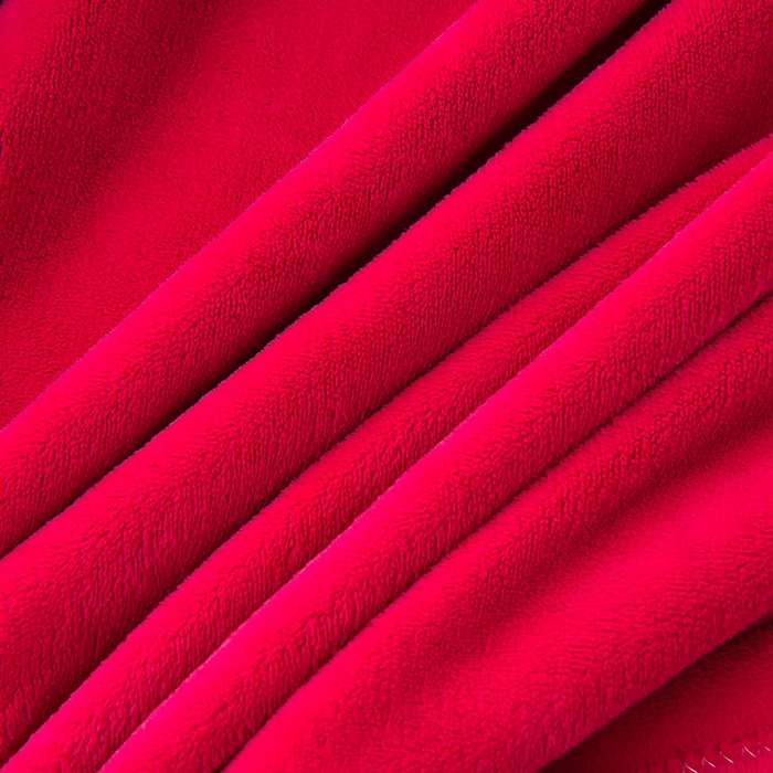 91家纺网 家纺一手货源 找家纺 茉保家纺 2024新款无印风款牛奶绒床盖四件套 红小格