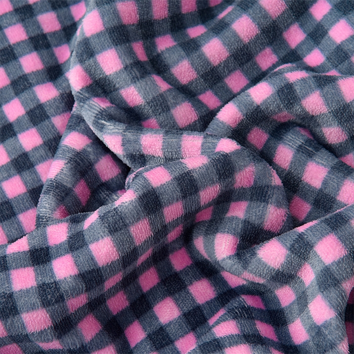 91家纺网 家纺一手货源 找家纺 茉保家纺 2024新款无印风款牛奶绒床盖四件套 紫小格