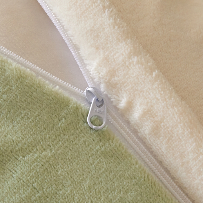 91家纺网 家纺一手货源 找家纺 ONE TWO ONE 121 新品【牛奶绒刺绣四件套】2025毛毯被子四件套单件床单被套床笠珊瑚绒牛奶绒冬被法兰绒兔毛绒 baby-浅绿