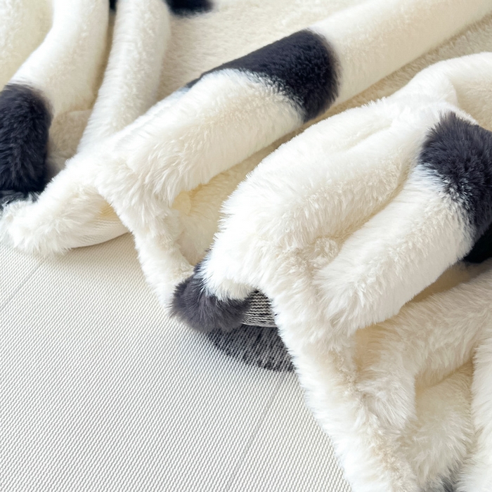 91家纺网 家纺一手货源 找家纺 雅居纺家纺 2025新款高克重兔绒印花单床笠-爱心 爱心-灰