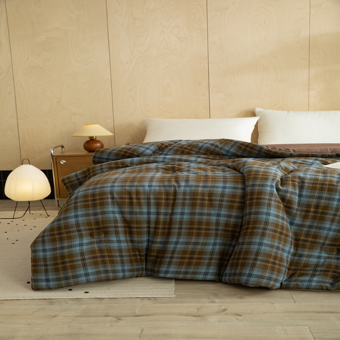 91家纺网 家纺一手货源 找家纺 （总）棉小二-2025新款全棉色织提花被