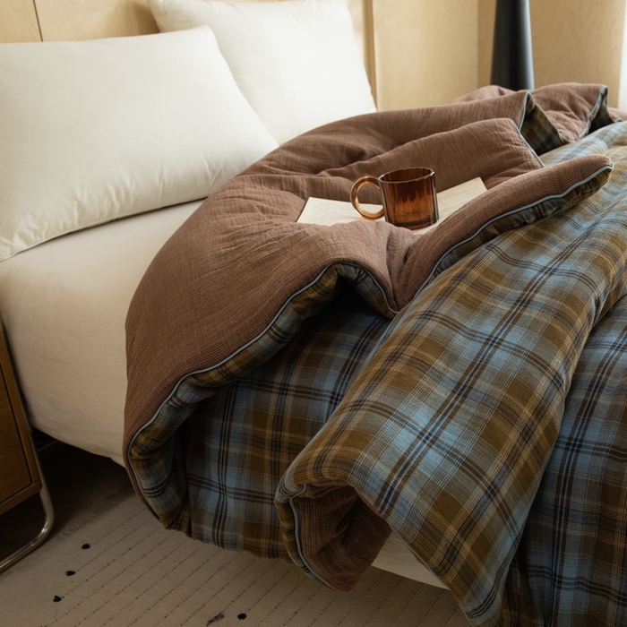 91家纺网 家纺一手货源 找家纺 （总）棉小二-2025新款全棉色织提花被