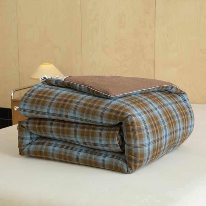 91家纺网 家纺一手货源 找家纺 （总）棉小二-2025新款全棉色织提花被