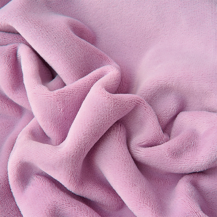 91家纺网 家纺一手货源 找家纺 茉保家纺 2025新款无印风款牛奶绒床盖 紫小格