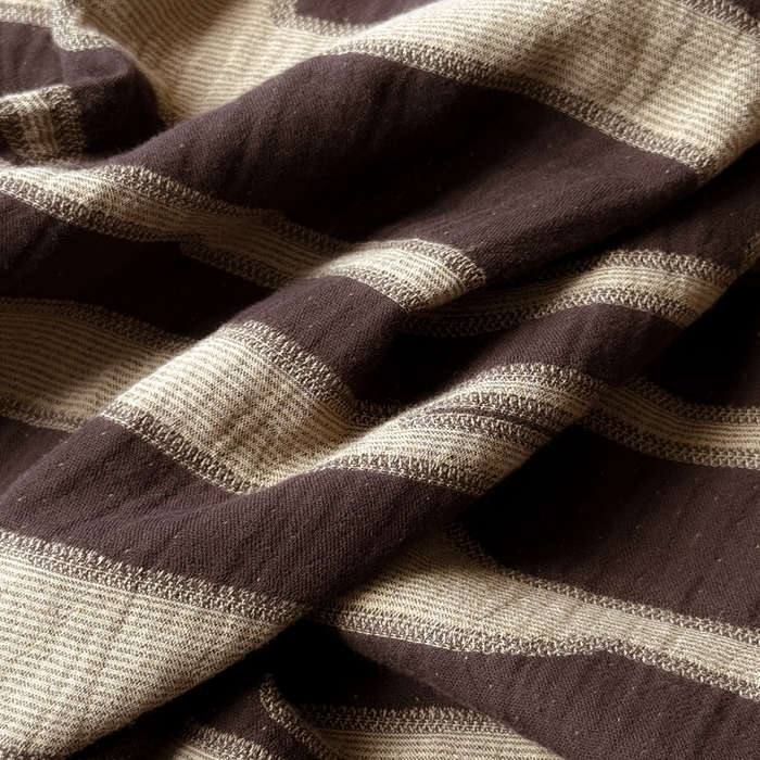 91家纺网 家纺一手货源 找家纺 棉小二-2025新款全棉色织提花被 黑布林