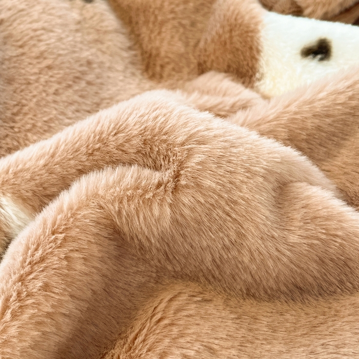 91家纺网 家纺一手货源 找家纺 雅居纺家纺 2025新款保暖舒适兔绒印花四件套 绅士高希地