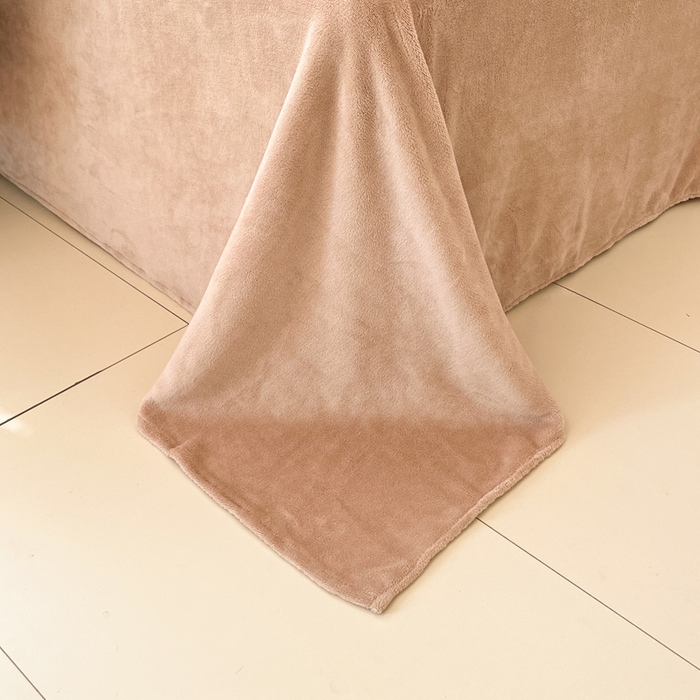 91家纺网 家纺一手货源 找家纺 雅居纺家纺 2025新款保暖舒适兔绒印花四件套 幸福小黑猫