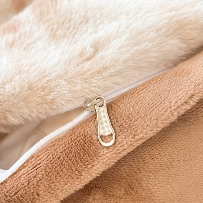 91家纺网 家纺一手货源 找家纺 雅居纺家纺 2025新款保暖舒适兔绒印花四件套 幸福熊熊