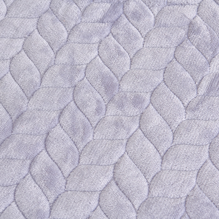 91家纺网 家纺一手货源 找家纺 铠畅家纺 2025新款丰眠系列牛奶绒床盖四件套 丰眠-灰紫