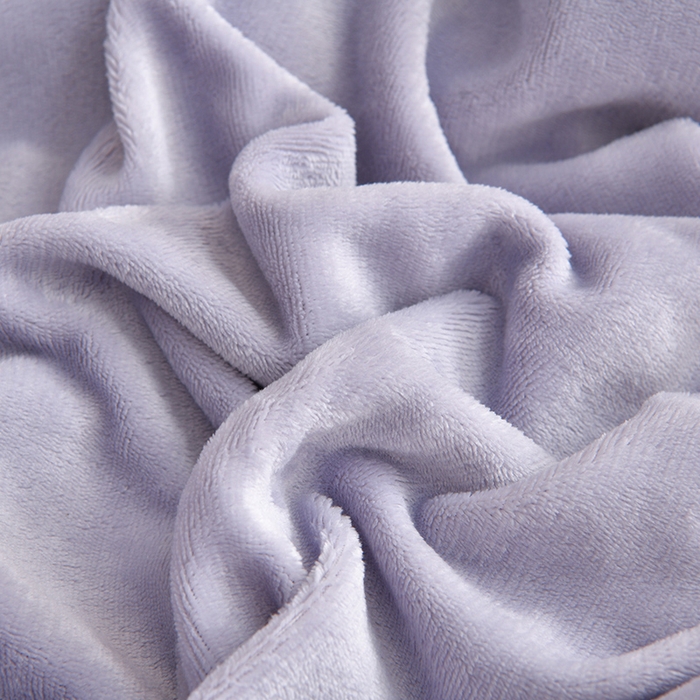 91家纺网 家纺一手货源 找家纺 铠畅家纺 2025新款丰眠系列牛奶绒床盖四件套 丰眠-灰紫