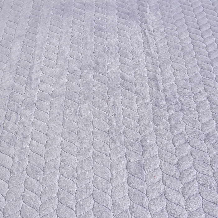 91家纺网 家纺一手货源 找家纺 铠畅家纺 2025新款丰眠系列牛奶绒床盖四件套 丰眠-灰紫