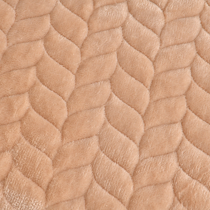 91家纺网 家纺一手货源 找家纺 铠畅家纺 2025新款丰眠系列牛奶绒床盖四件套 丰眠-奶油咖