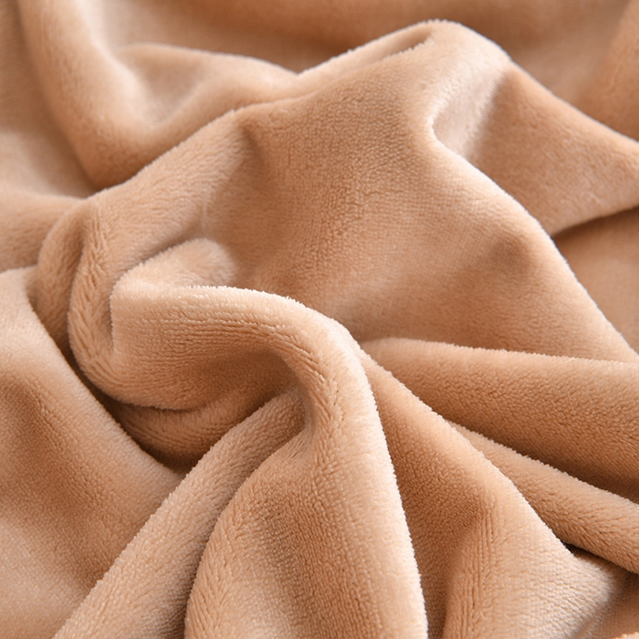 91家纺网 家纺一手货源 找家纺 铠畅家纺 2025新款丰眠系列牛奶绒床盖四件套 丰眠-奶油咖