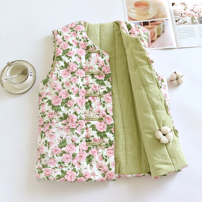 91家纺网 家纺一手货源 找家纺 （总）洛兰沙家居馆【只代发】【只代发】 2025新款新疆棉花秋冬季女士保暖坎肩马夹内穿外穿棉花马甲背心贴身冬天