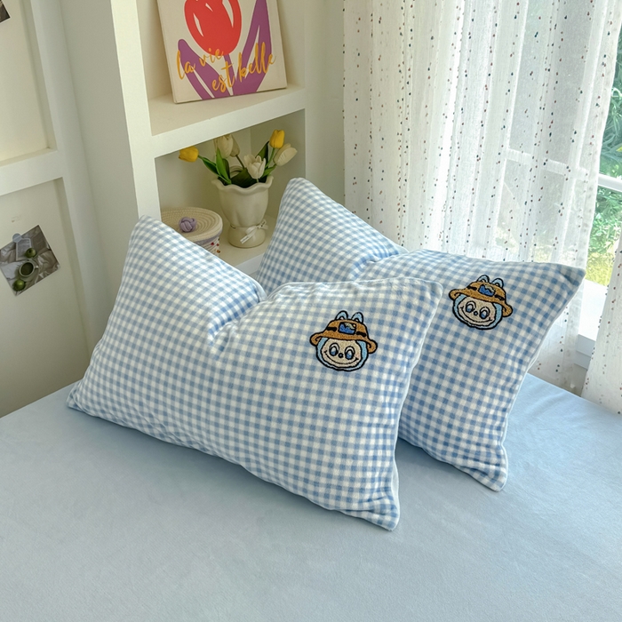 91家纺网 家纺一手货源 找家纺 （总）恋佳居 2025新款卡通毛巾绣牛奶绒绣花四件套