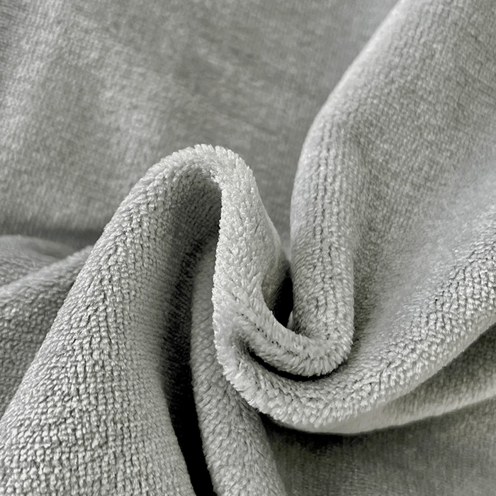 91家纺网 家纺一手货源 找家纺 富馨莱 2025新款牛奶绒纯色床单 绅士灰