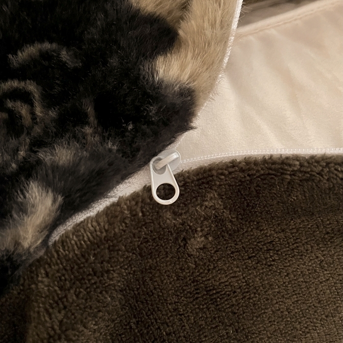 91家纺网 家纺一手货源 找家纺 铠畅家纺 2025新款美拉德风格兔毛绒床单四件套 美拉德-玫瑰绿